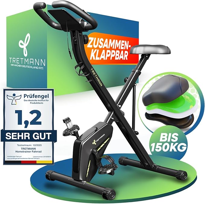 Tretmann HOME - Klappbarer Heimtrainer