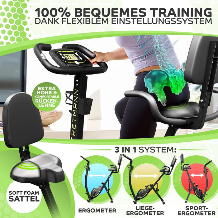 Tretmann RIDE- Heimtrainer mit tiefem Einstieg