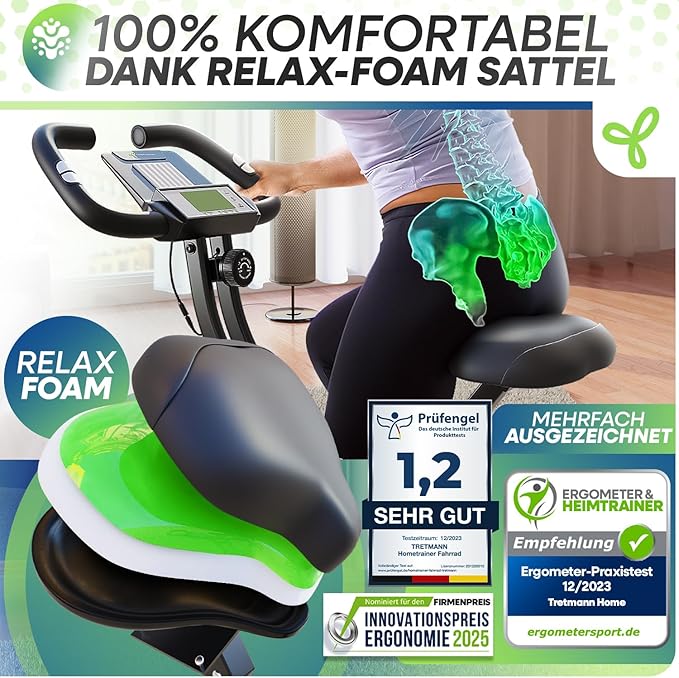 Tretmann HOME - Klappbarer Heimtrainer