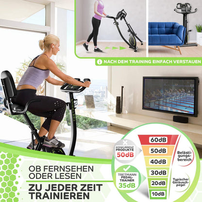 Tretmann RIDE- Heimtrainer mit tiefem Einstieg