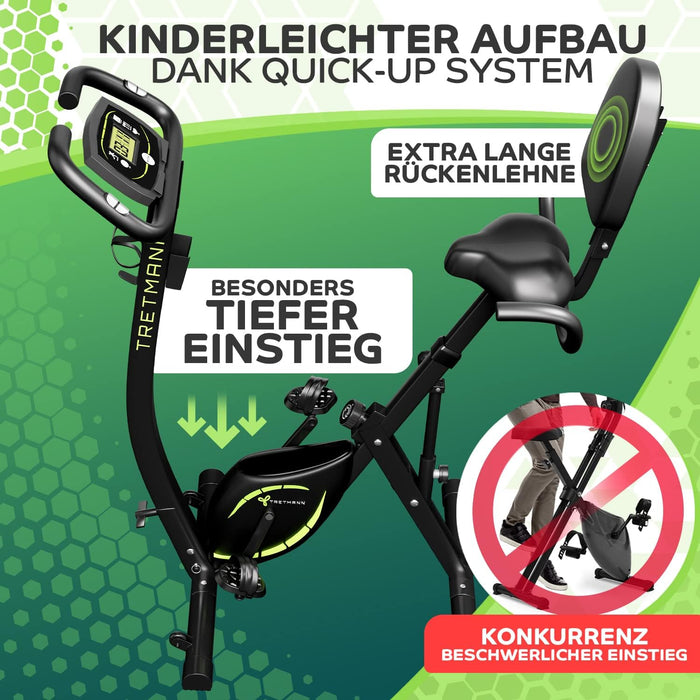 Tretmann RIDE- Heimtrainer mit tiefem Einstieg