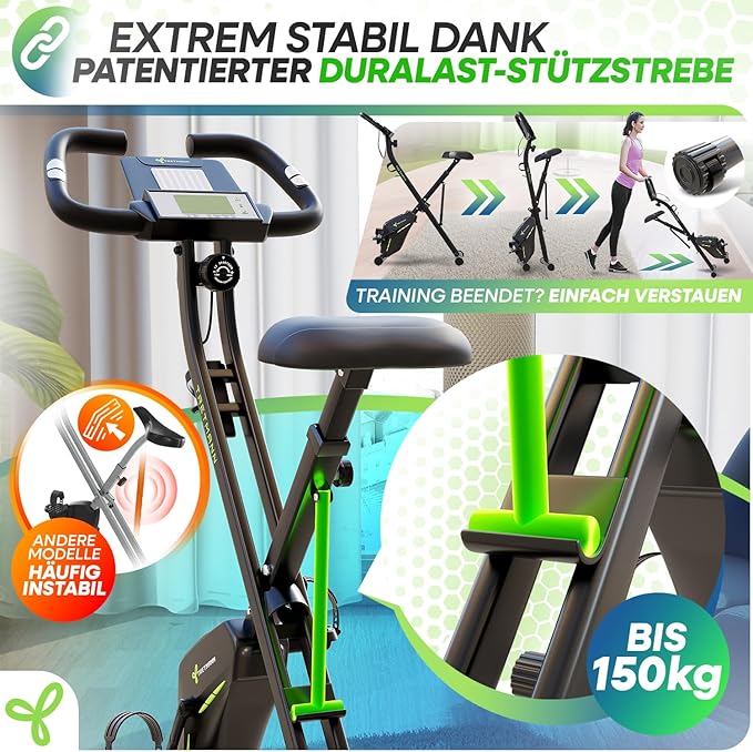 Tretmann HOME - Klappbarer Heimtrainer