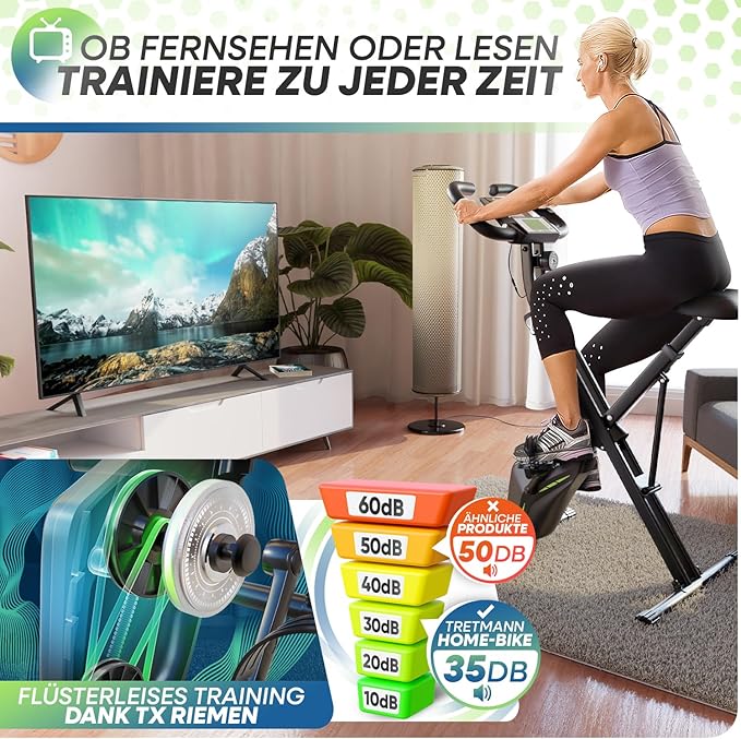 Tretmann HOME - Klappbarer Heimtrainer