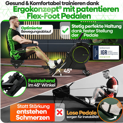 Tretmann Rudergerät Rivo